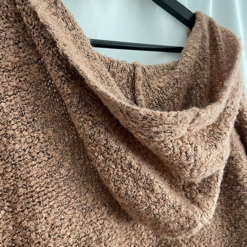 Long Tan Boho-style Cardigan - Picture 4 of 4